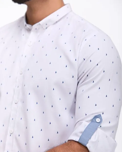 Camisa Hombre Karl Blanco Optico