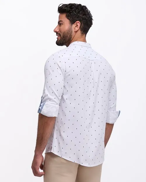 Camisa Hombre Karl Blanco Optico