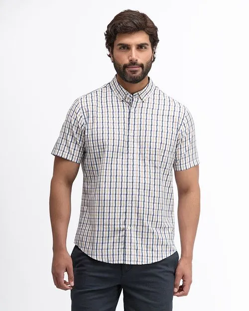 Camisa Hombre Ruben Azul Dutty