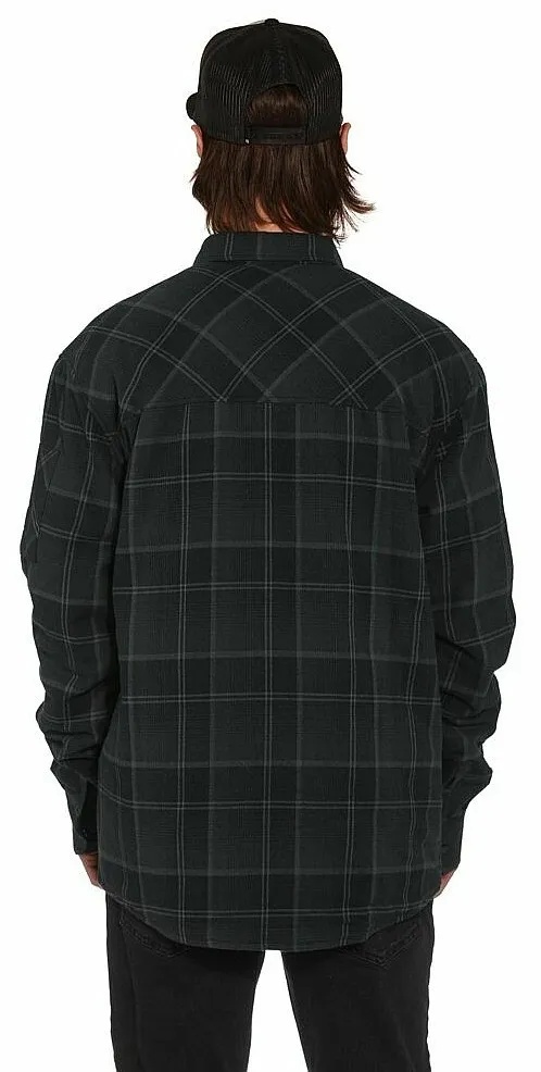 camisa Horsefeathers Dough Insulated LS - Anthracite - men´s