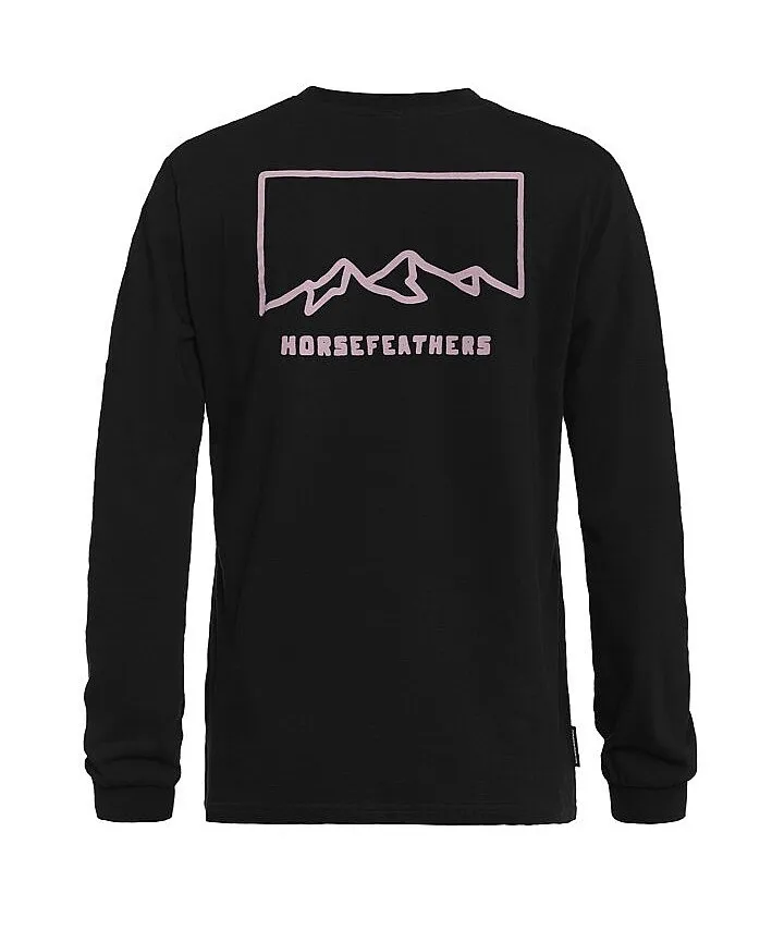 camisa Horsefeathers Ichiko LS - Black - women´s