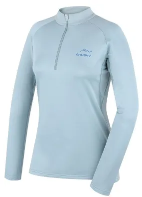 camisa Husky Active Winter Tromi Zip LS - Faded Mint - women´s