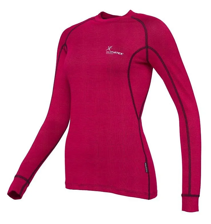 camisa Klimatex Dora Klimafeel LS - Fuchsia/Black - women´s