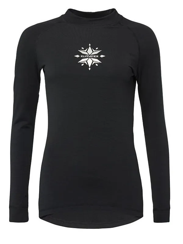 camisa Klimatex Estrid Thermoplus+ LS - Black - women´s