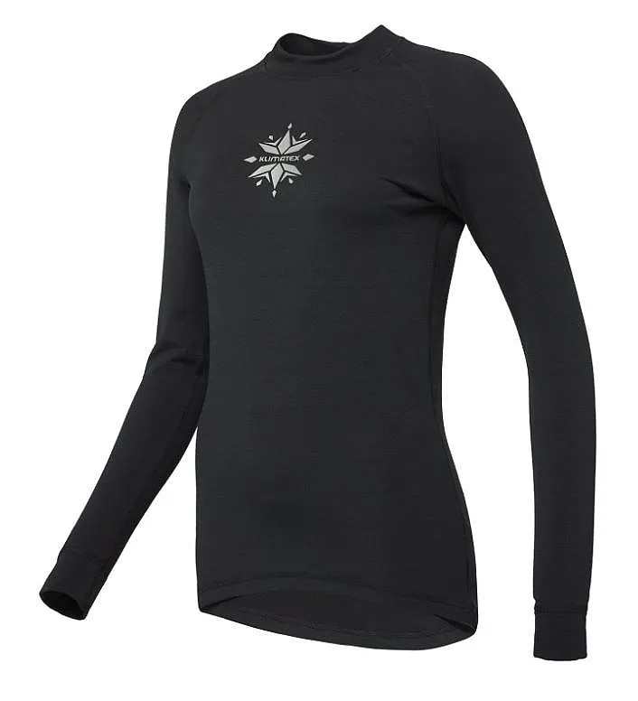 camisa Klimatex Estrid Thermoplus+ LS - Black - women´s