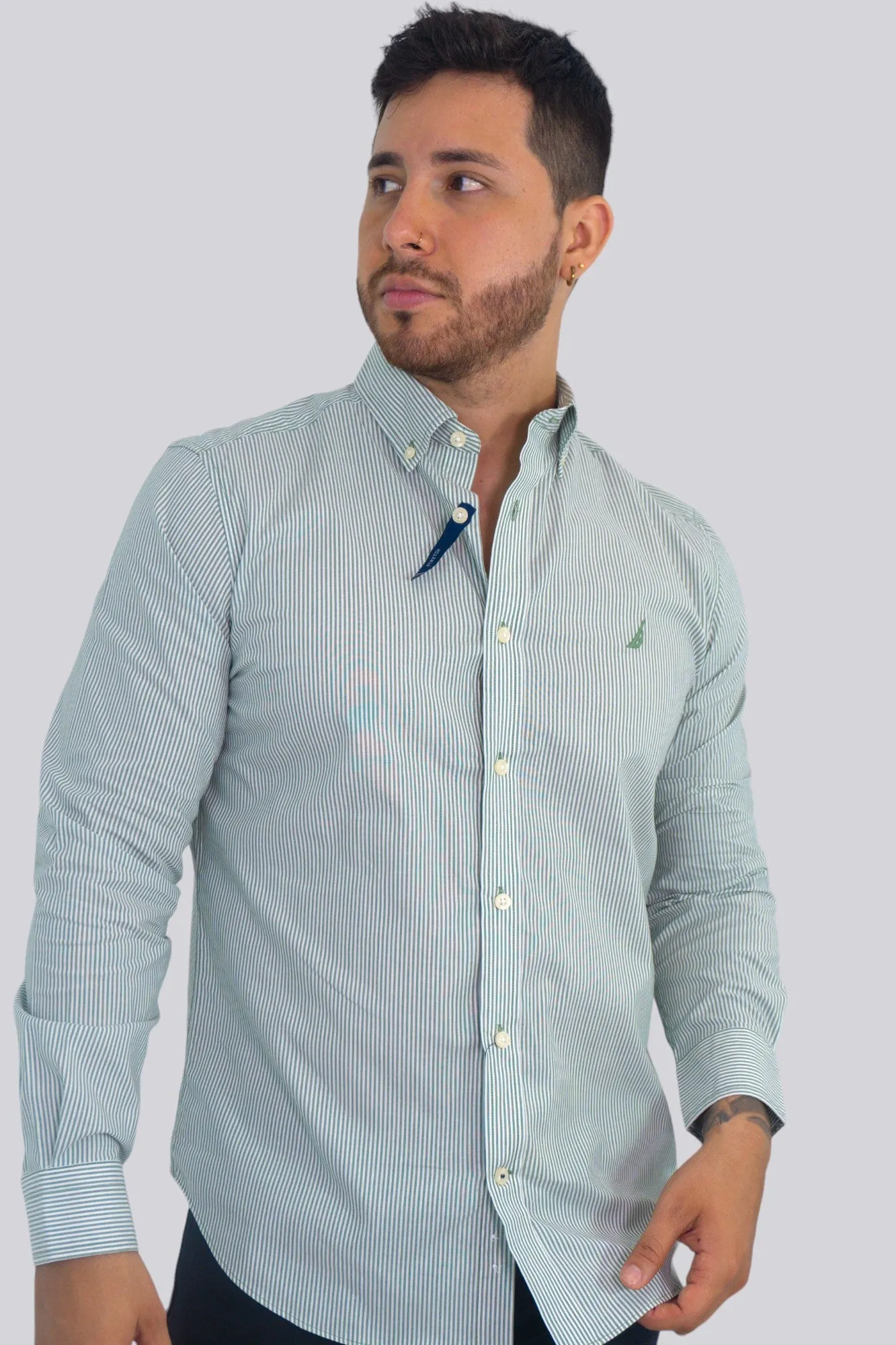 Camisa Nautica Green