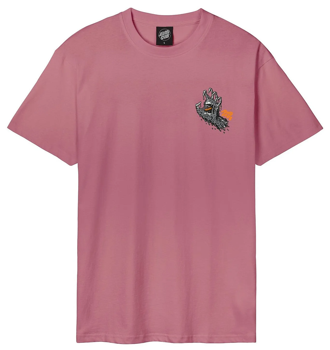 camisa Santa Cruz Melting Hand - Dusty Rose - men´s