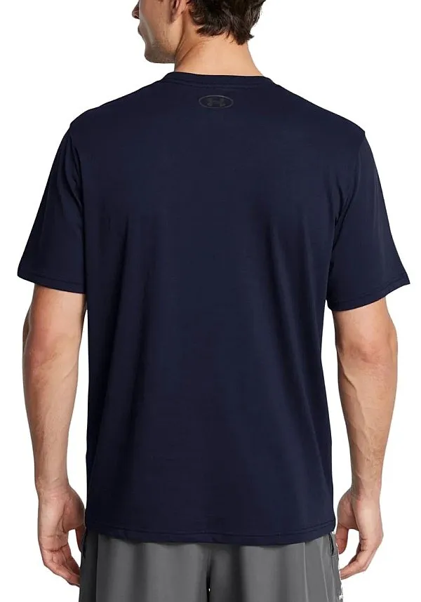 camisa Under Armour Boxed Sports Updated - Midniht Navy/Black - men´s