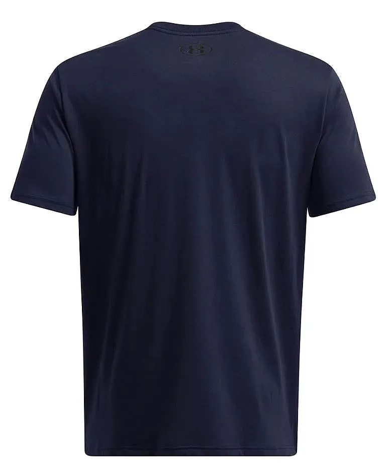 camisa Under Armour Boxed Sports Updated - Midniht Navy/Black - men´s