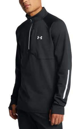 camisa Under Armour Launch Elite Cold Weatlher Half Zip LS - Black/Reflective - men´s