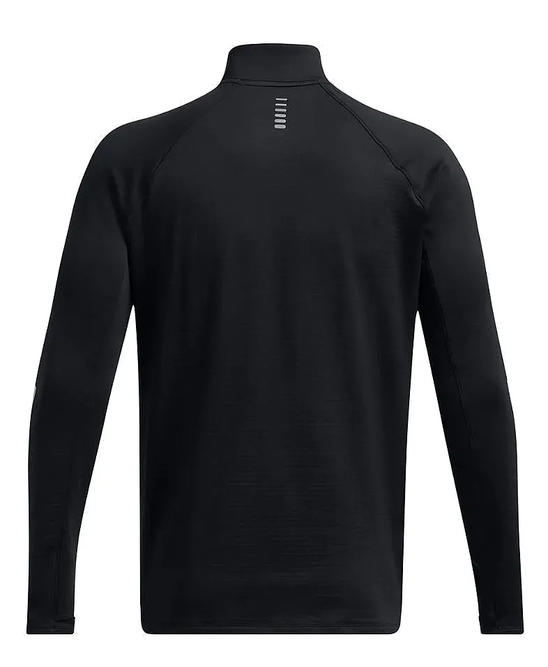 camisa Under Armour Launch Elite Cold Weatlher Half Zip LS - Black/Reflective - men´s