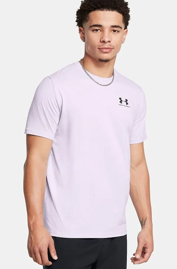 camisa Under Armour Sportstyle Left Chest - Salt Purple/Black - men´s