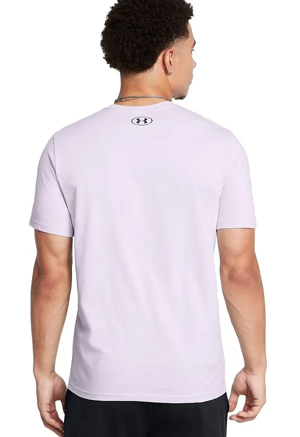 camisa Under Armour Sportstyle Left Chest - Salt Purple/Black - men´s