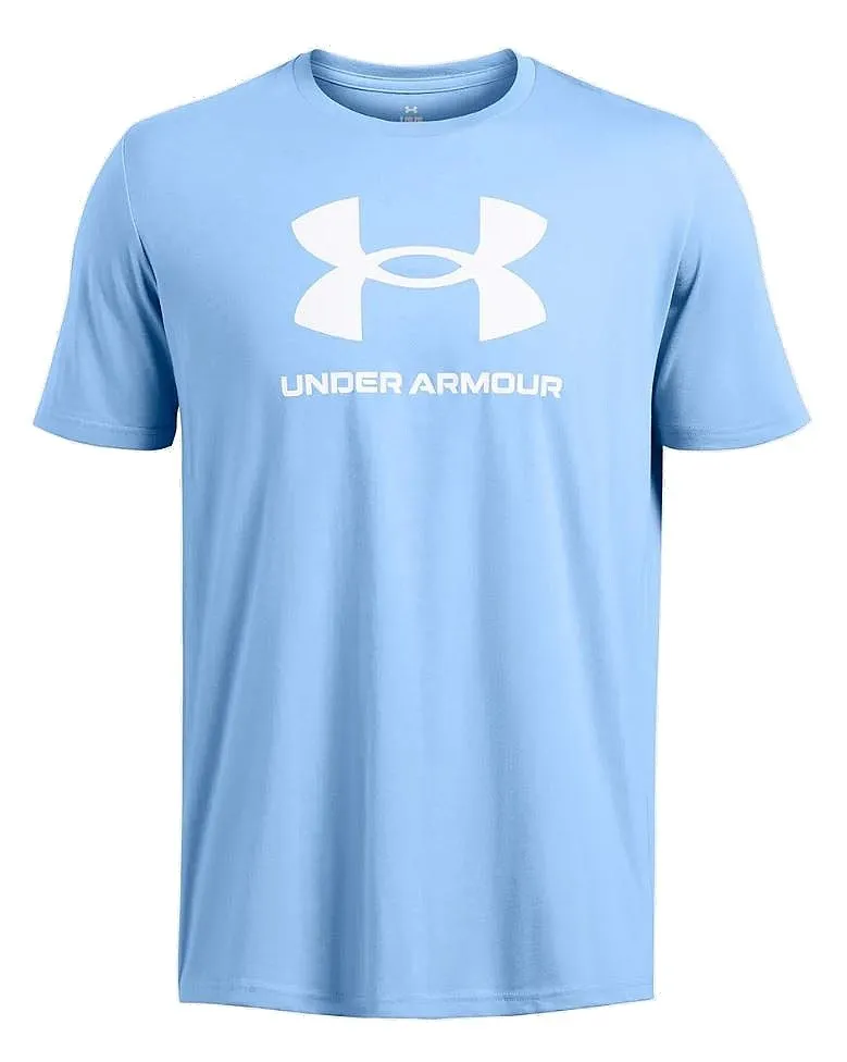 camisa Under Armour Sportstyle Logo Update - Horizon Blue/White - men´s