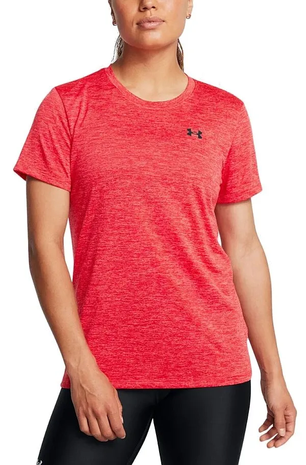 camisa Under Armour Tech Twist - Racer Red/Black - women´s