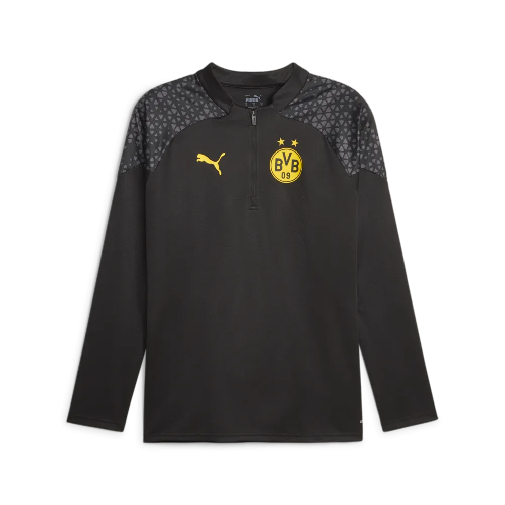 Camiseta de entrenamiento con cremallera 1/4 del Borussia Dortmund de PUMA