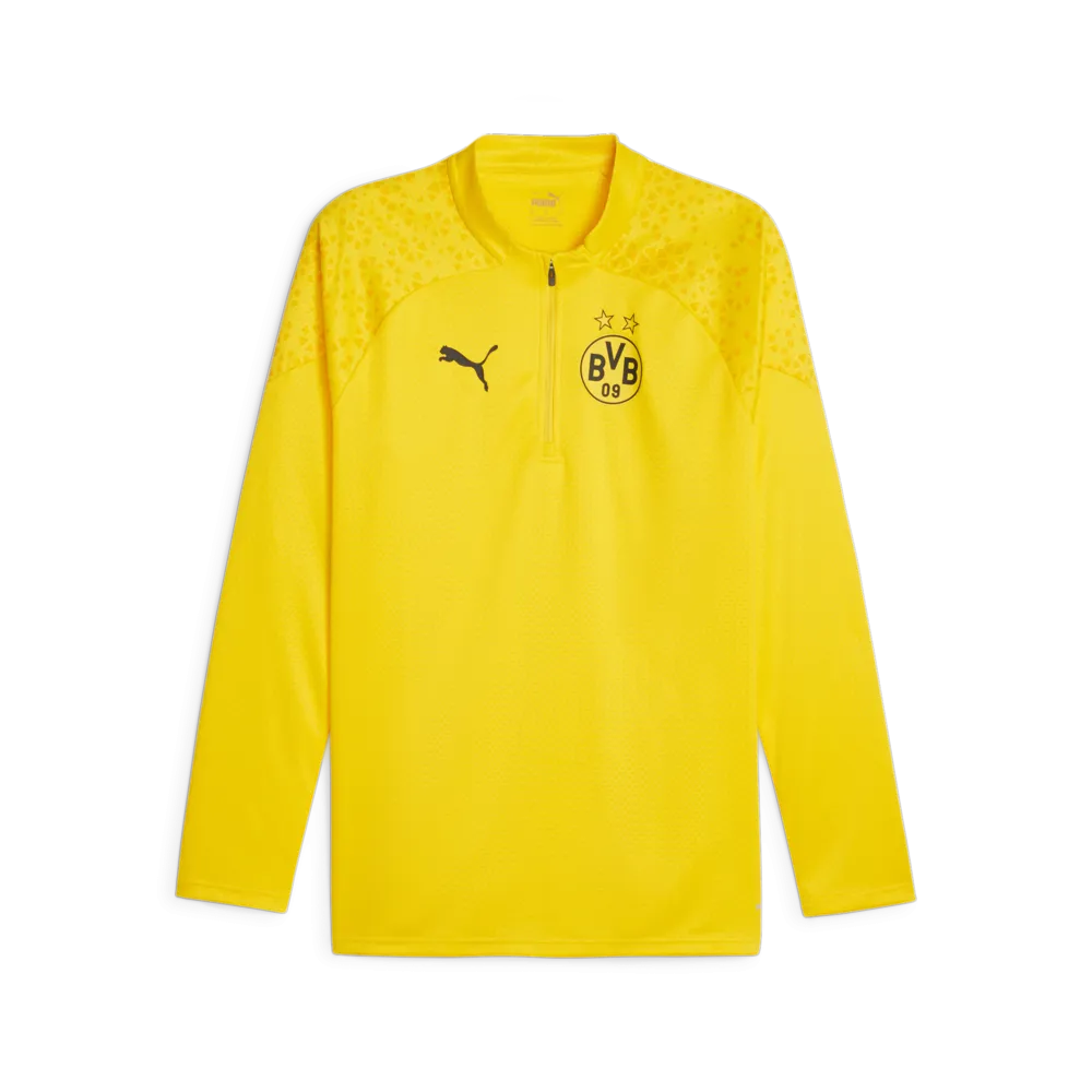 Camiseta de entrenamiento con cremallera 1/4 del Borussia Dortmund de PUMA