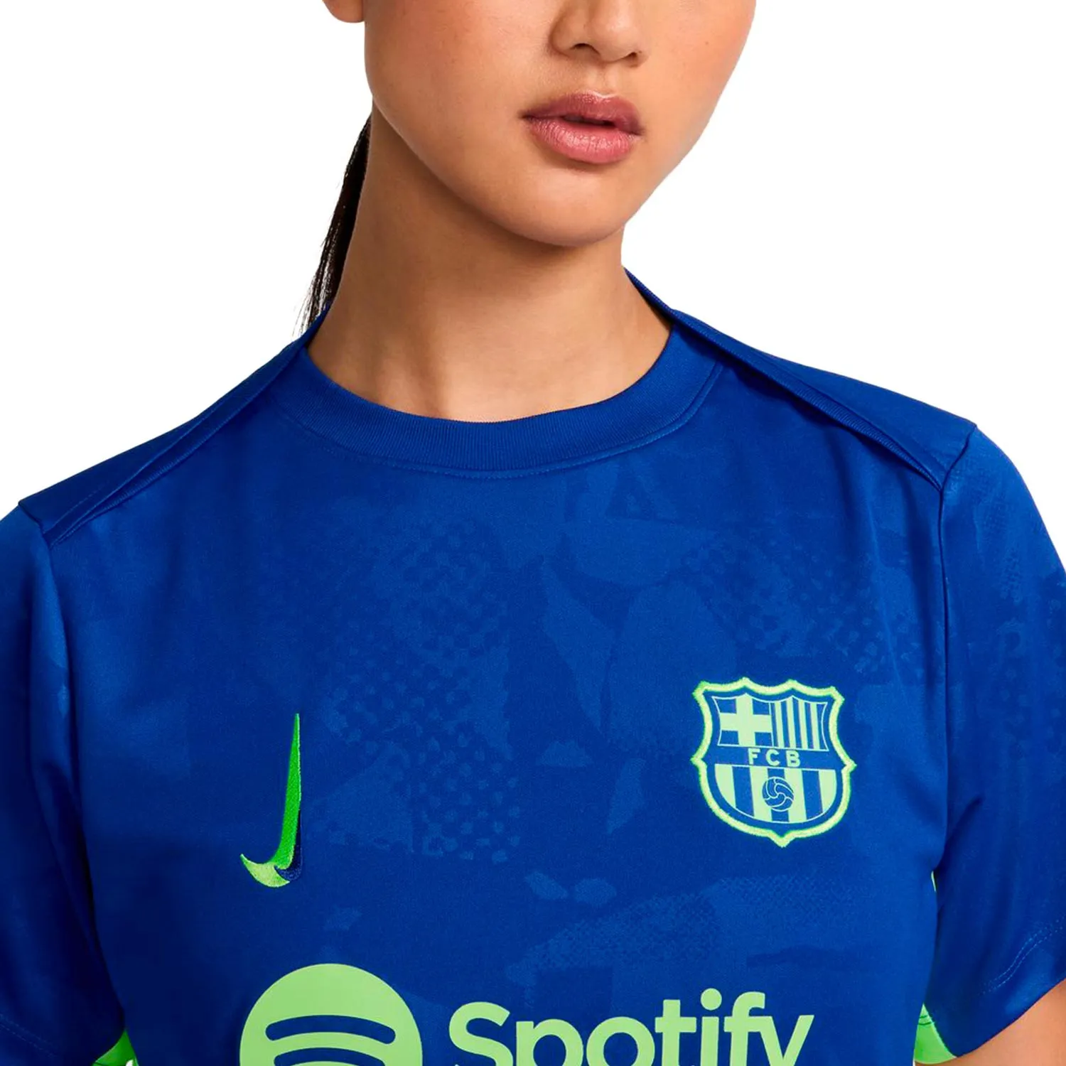 Camiseta Nike 3a Barcelona mujer Pre-Match DF Academy Pro