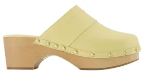 Chanclas Bibi - Aeyde - Mantequilla - Piel Amarillo 