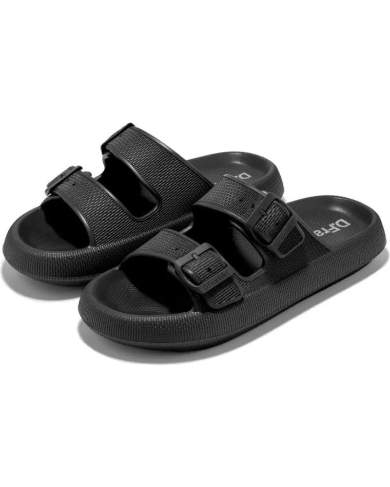 Chanclas D. FRANKLIN  de Mujer SANDALIAS PLANAS D FRANKLIN BLOOMER BIO MUJER  NEGRO