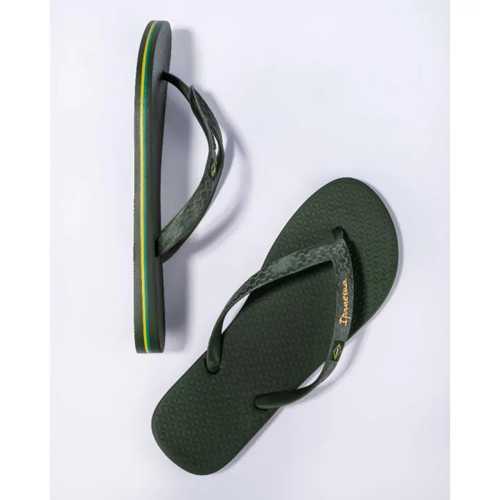 CHANCLAS DE HOMBRE IPANEMA CLAS BRASIL II AD GREEN/GREEN