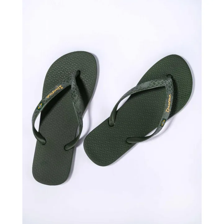 CHANCLAS DE HOMBRE IPANEMA CLAS BRASIL II AD GREEN/GREEN