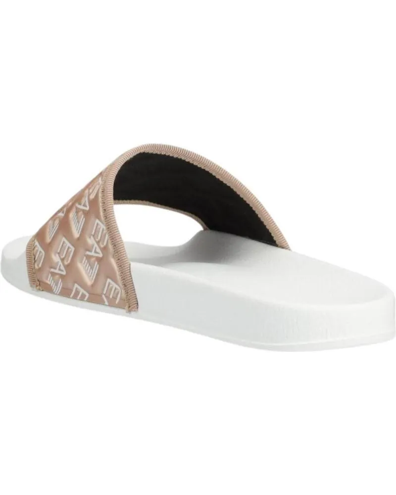 Chanclas de Mujer EMPORIO ARMANI CHANCLAS-EA7 -XCP010-XK340-N341 WHITEROSE GOLD