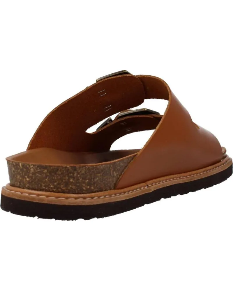 Chanclas de Mujer GENUINS GALIA MARRON