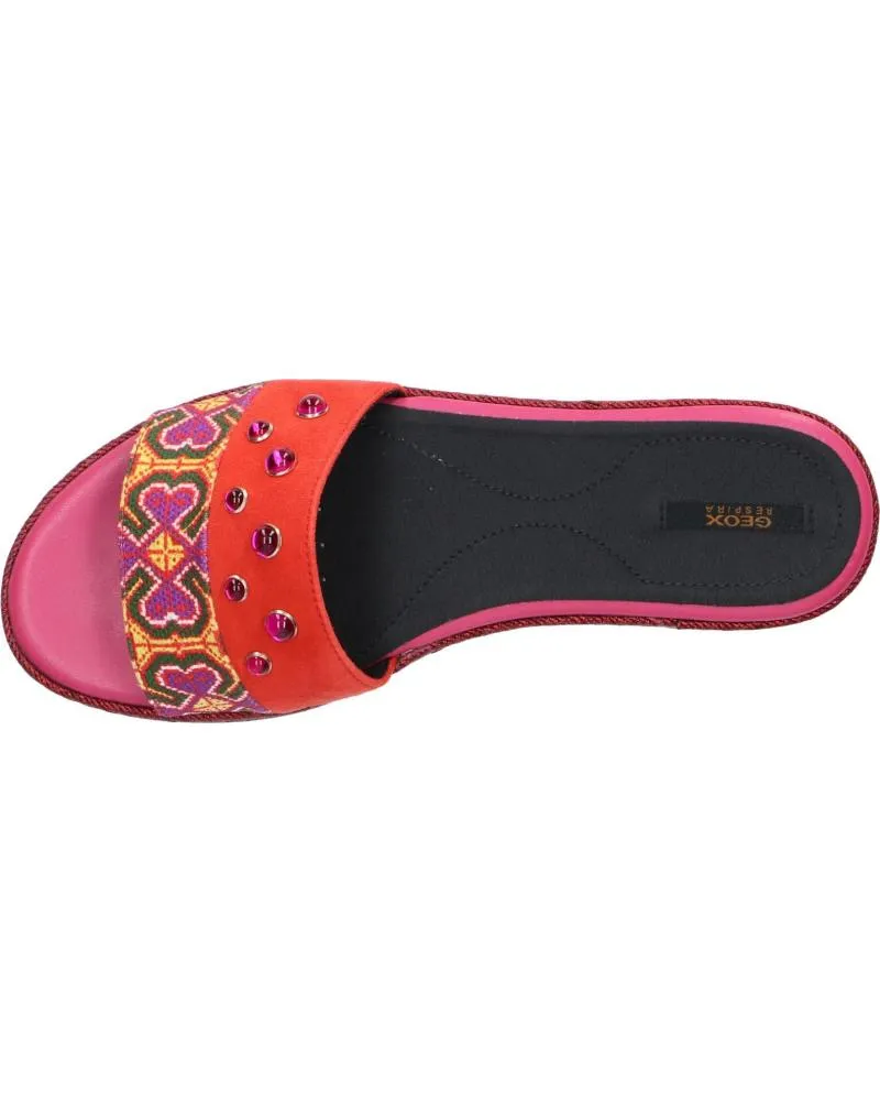 Chanclas de Mujer GEOX D825SH 021AW D KOLLEEN C7008 CORAL