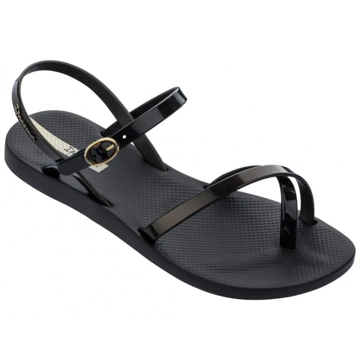 CHANCLAS DE MUJER IPANEMA FASHION SAND VIII  FEM BLACK/GOLD BLACK