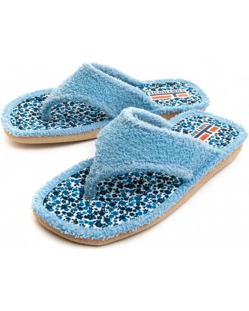 Chanclas de Mujer NORTHOME HOMEFLIP2 BLUE