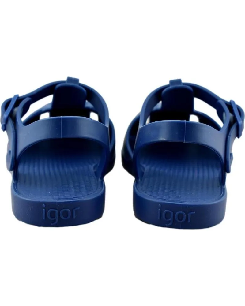 Chanclas de Niña IGOR CLASICA SANDALIAS CANGREJERAS NIÑO AZUL