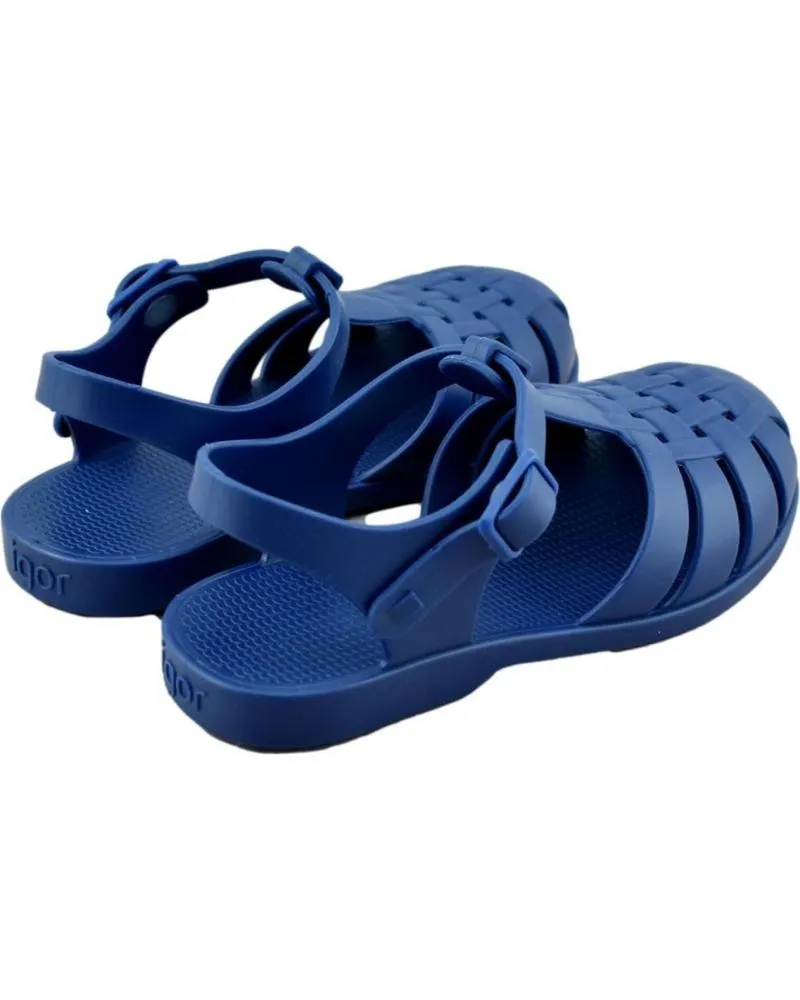 Chanclas de Niña IGOR CLASICA SANDALIAS CANGREJERAS NIÑO AZUL