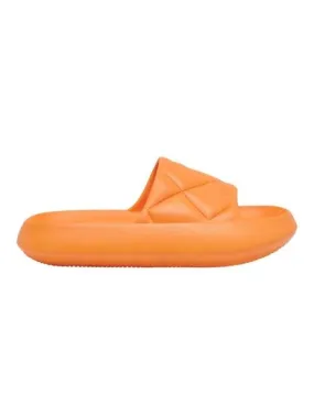 Chanclas de piscina naranjas de goma Mave