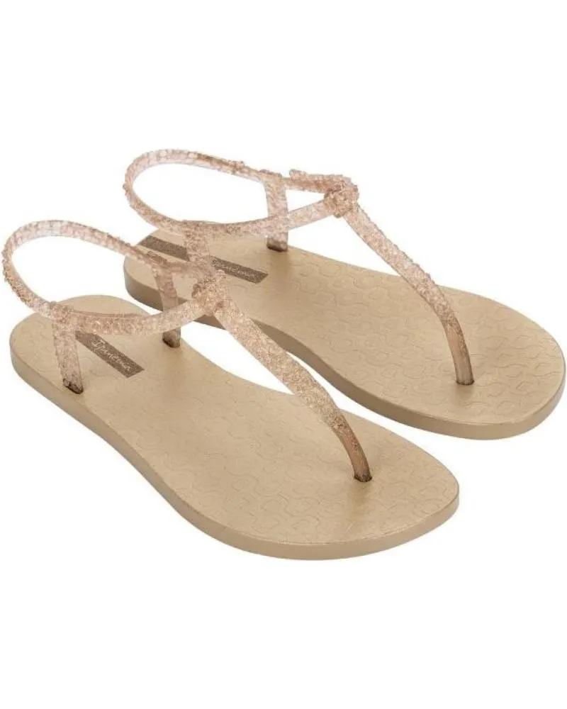 Chanclas IPANEMA  de Mujer CLASS GLITZ FEM SANDAL BEIGE-ORO AB149 - 39  NEGRO