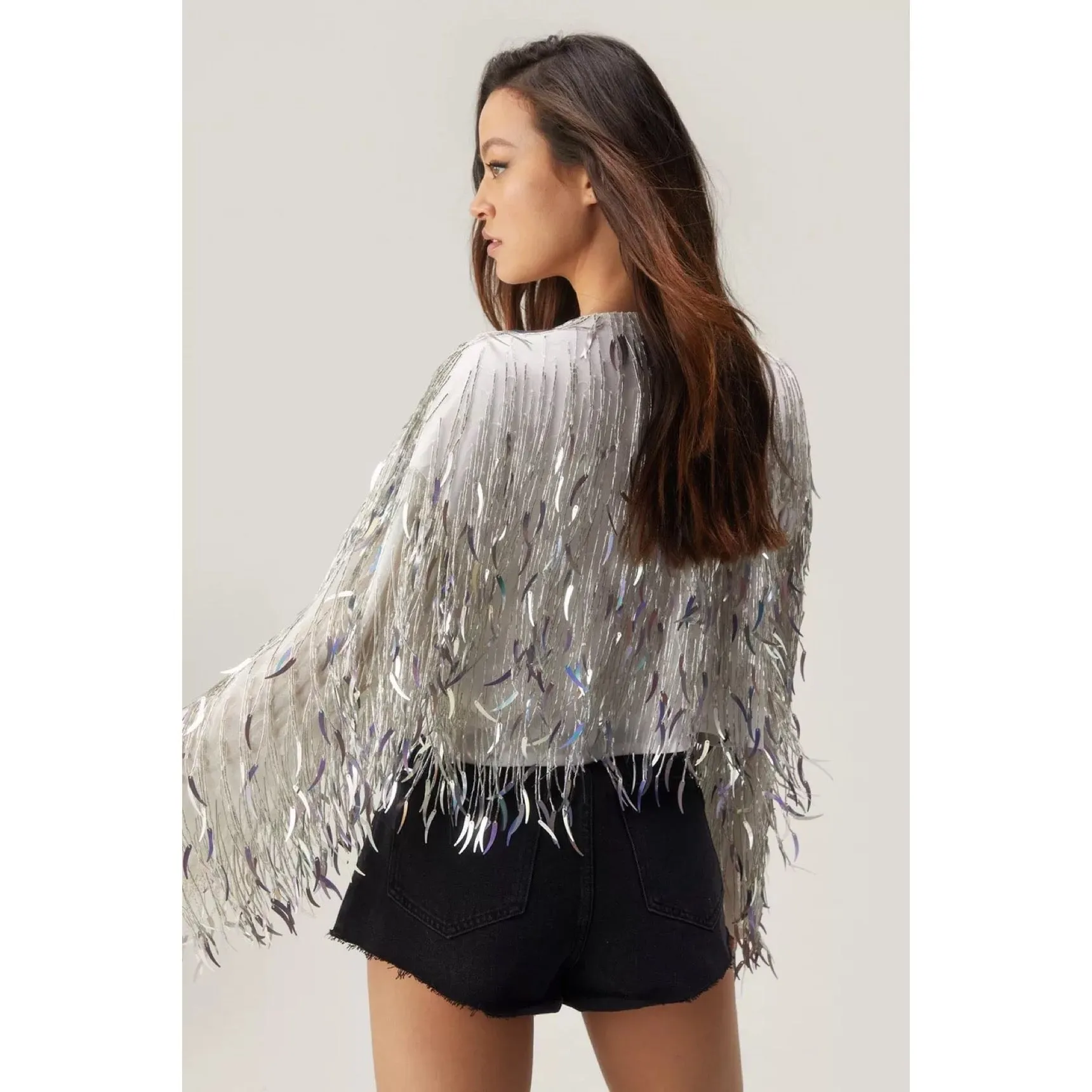 Chaqueta glitter