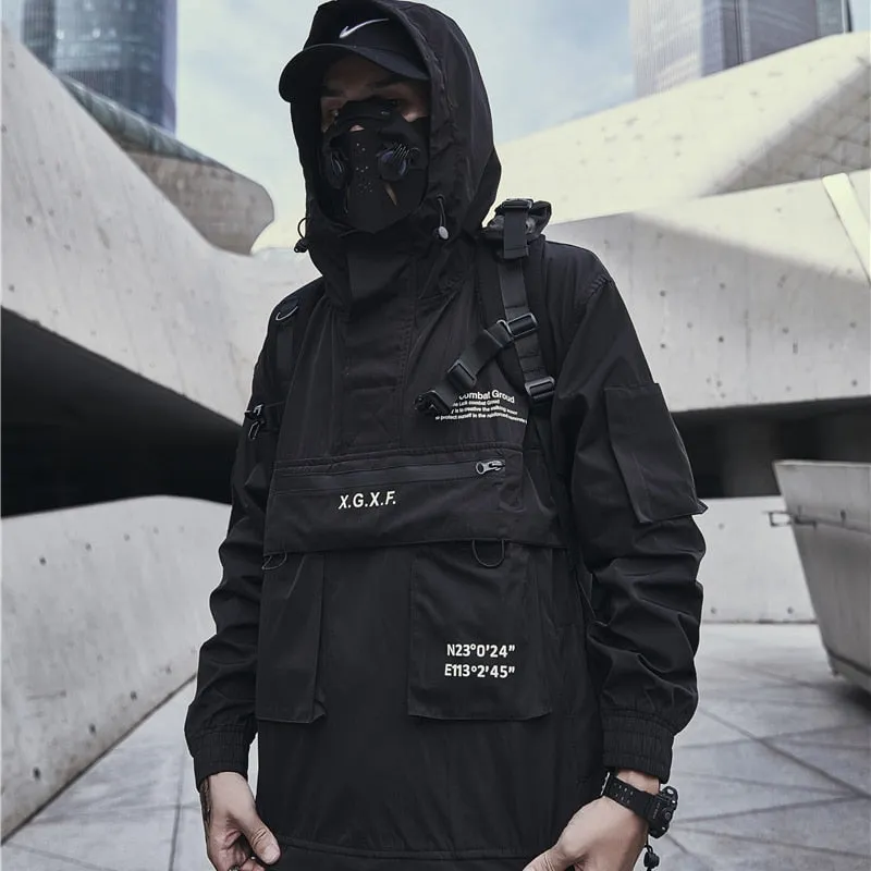 CHAQUETA TECHWEAR IMPERMEABLE - Wolfie