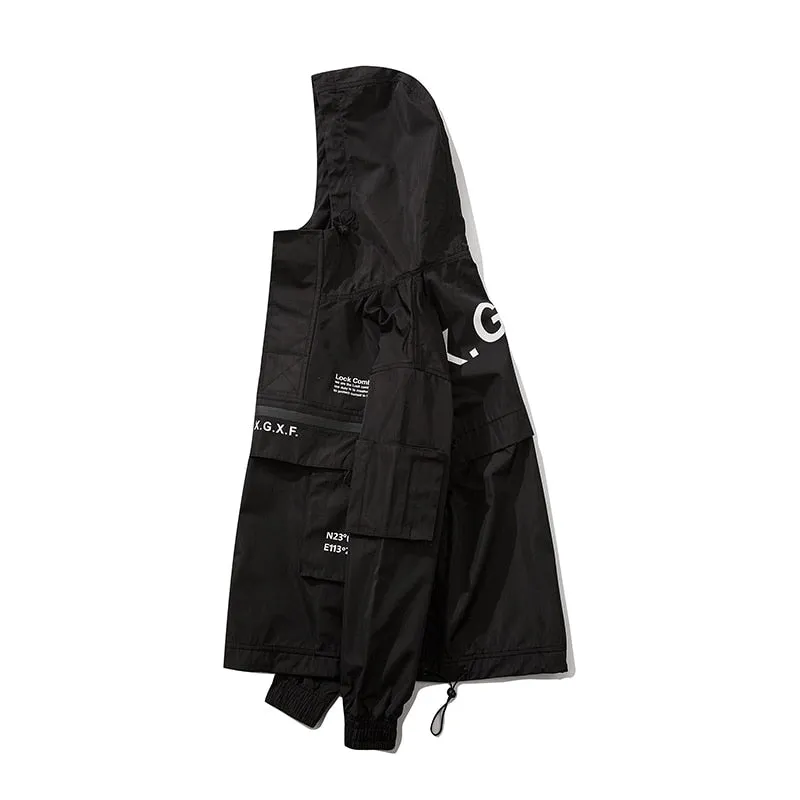 CHAQUETA TECHWEAR IMPERMEABLE - Wolfie