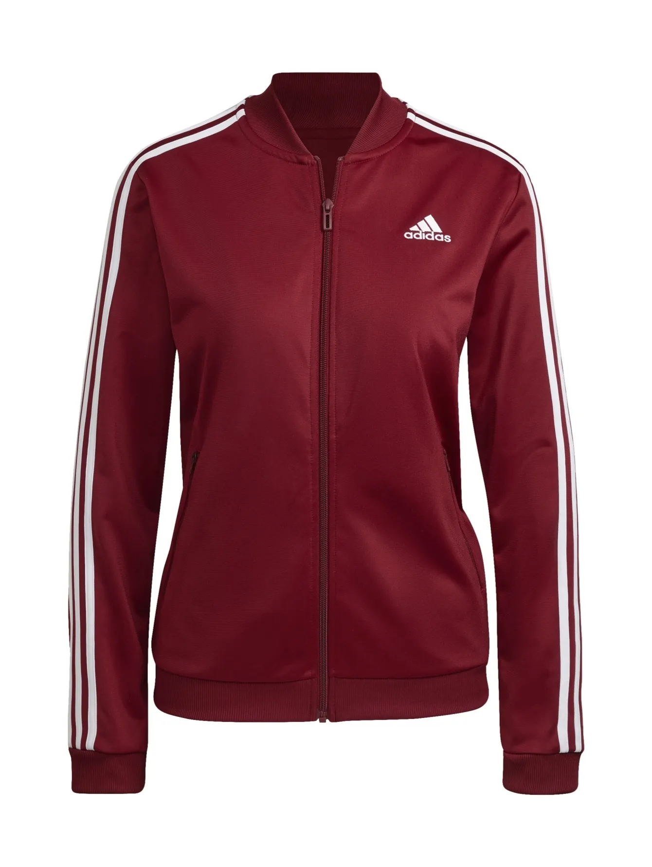 Conjunto Adidas Essentials Tinto Para Mujer