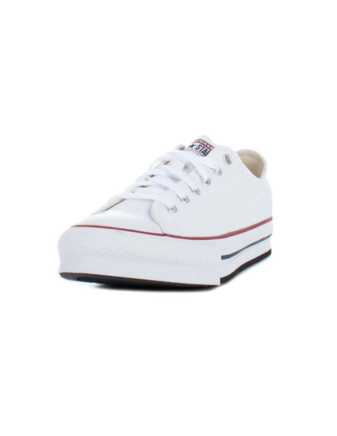 CONVERSE - Zapatillas blancas Chuck Taylor All Star EVA Lift Ox Niño/a