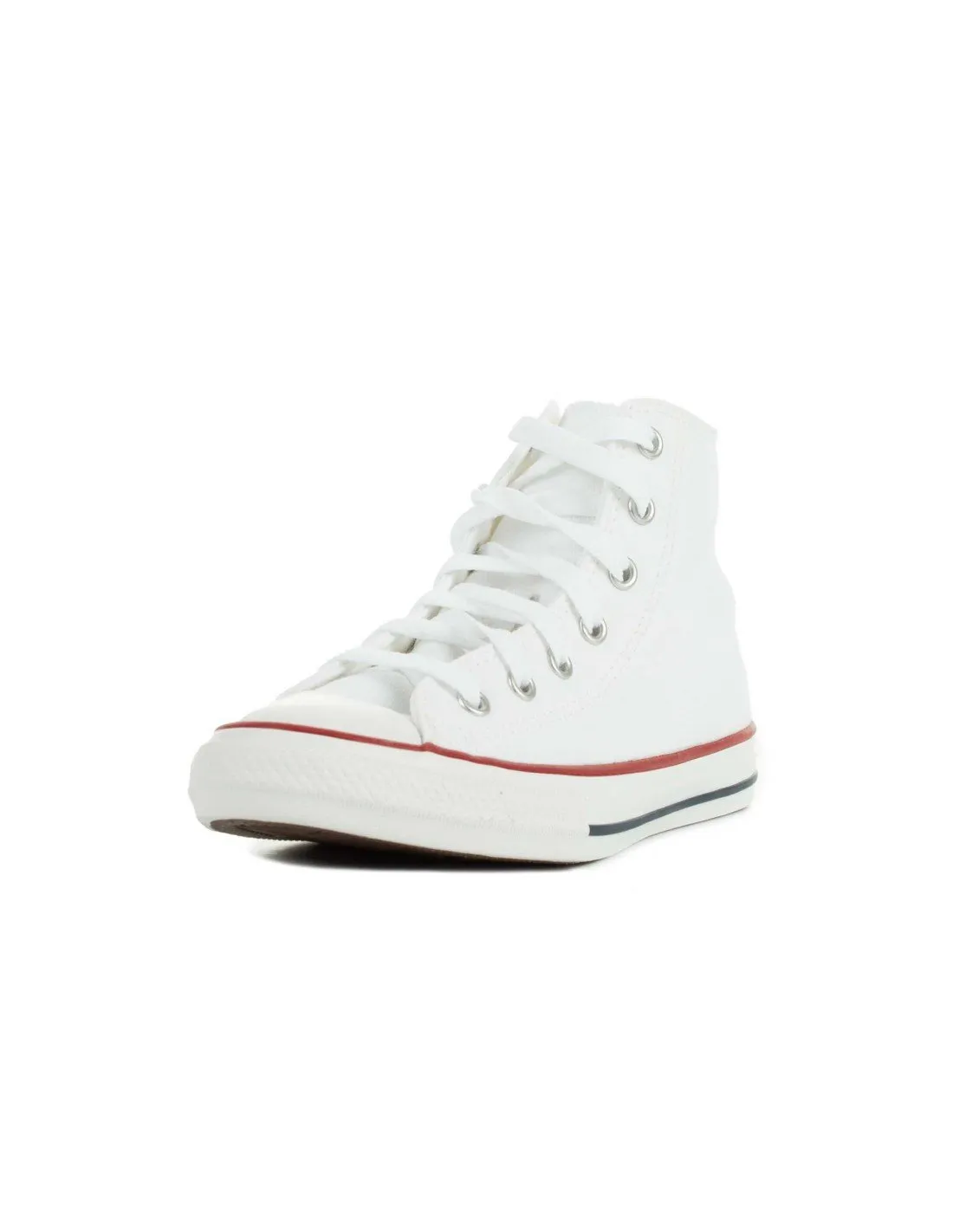 CONVERSE - Zapatillas blancas Chuck Taylor Core Hi Niño/a