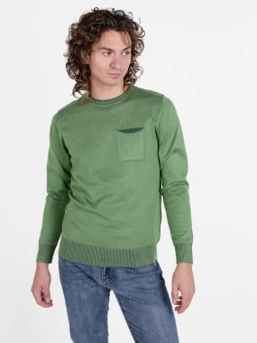 Coveri Moving Jersey de punto para hombre con bolsillo.