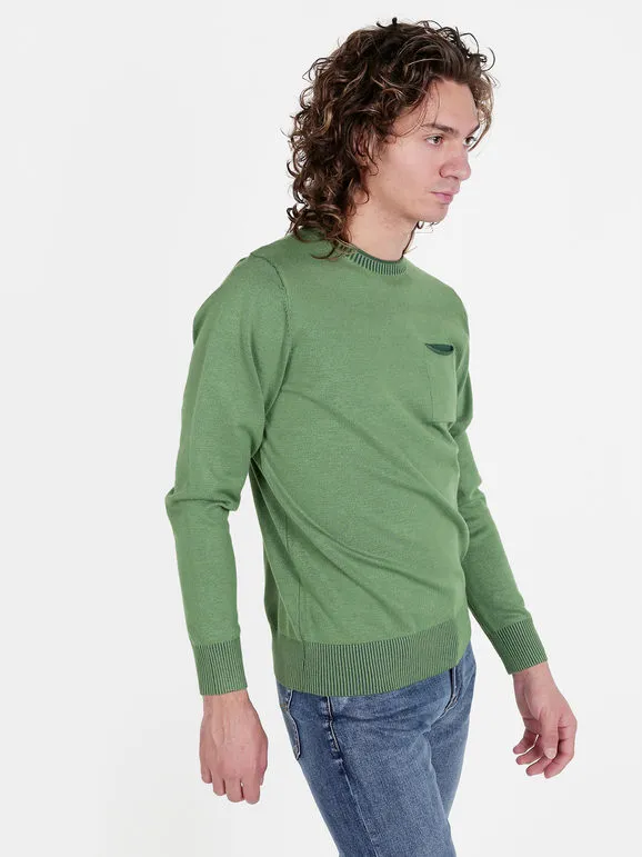 Coveri Moving Jersey de punto para hombre con bolsillo.