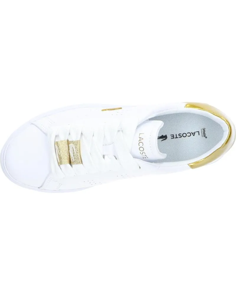 Deportivas LACOSTE  de Mujer y Niña 45SFA0034 POWERCOURT 2 0  216 WHT-GLD