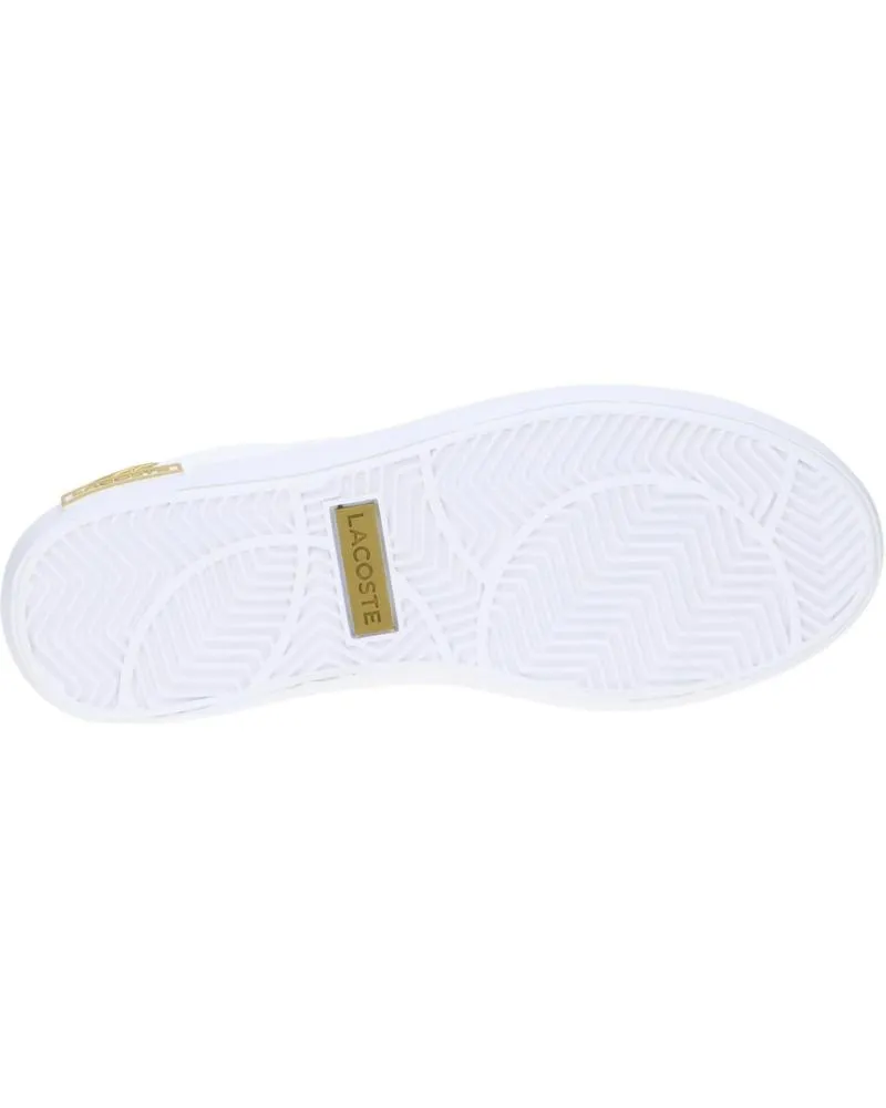 Deportivas LACOSTE  de Mujer y Niña 45SFA0034 POWERCOURT 2 0  216 WHT-GLD