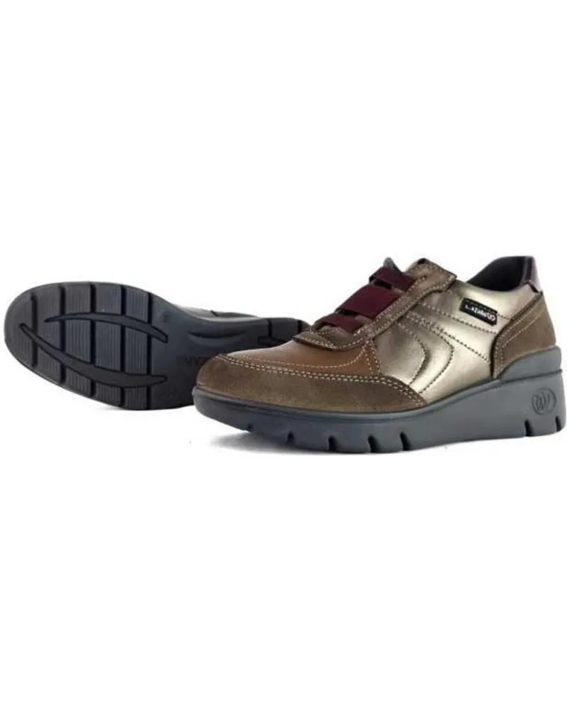 Deportivas LAURA AZAÑA  de Mujer ZAPATOS DE SPORT LAURA AZANA 26202 MUJER TAUPE  MARRóN