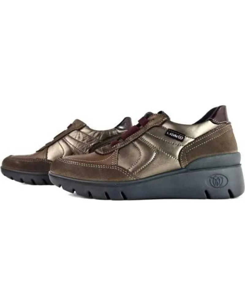 Deportivas LAURA AZAÑA  de Mujer ZAPATOS DE SPORT LAURA AZANA 26202 MUJER TAUPE  MARRóN