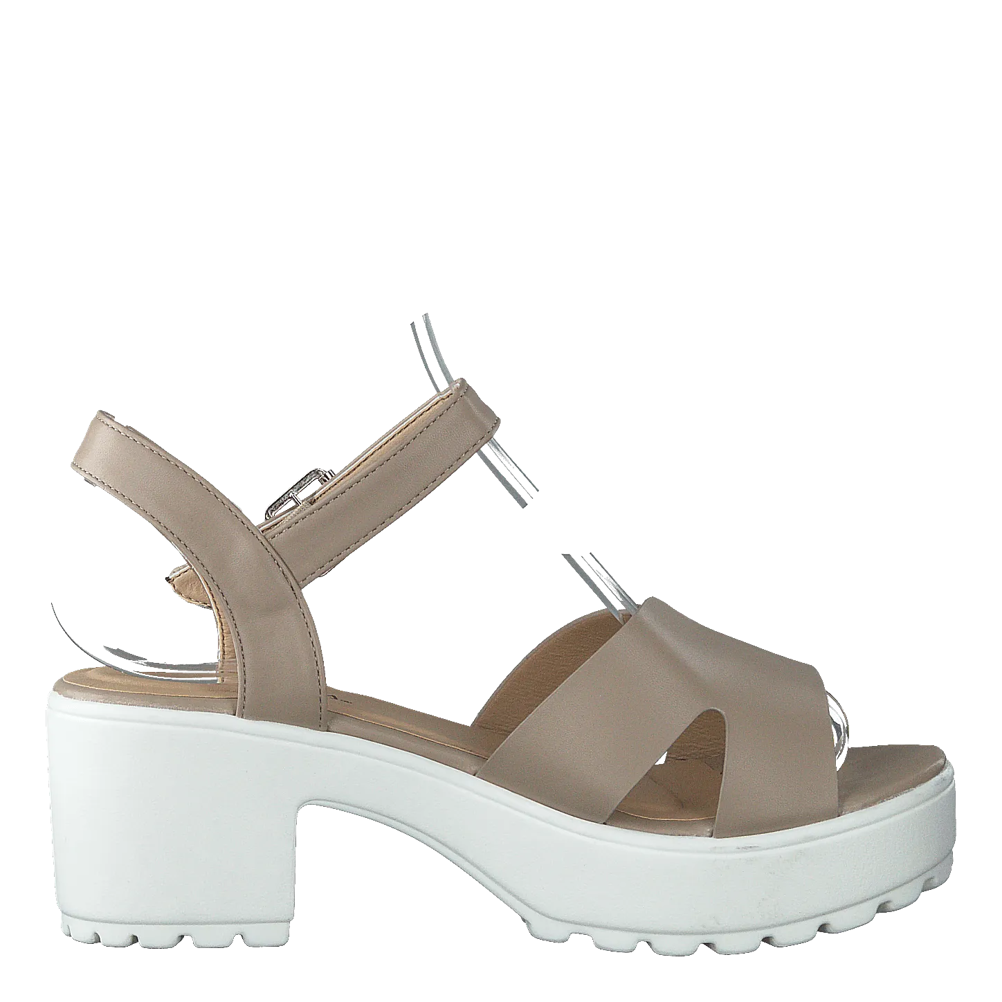 Duffy zapatos 97-09060 Taupe