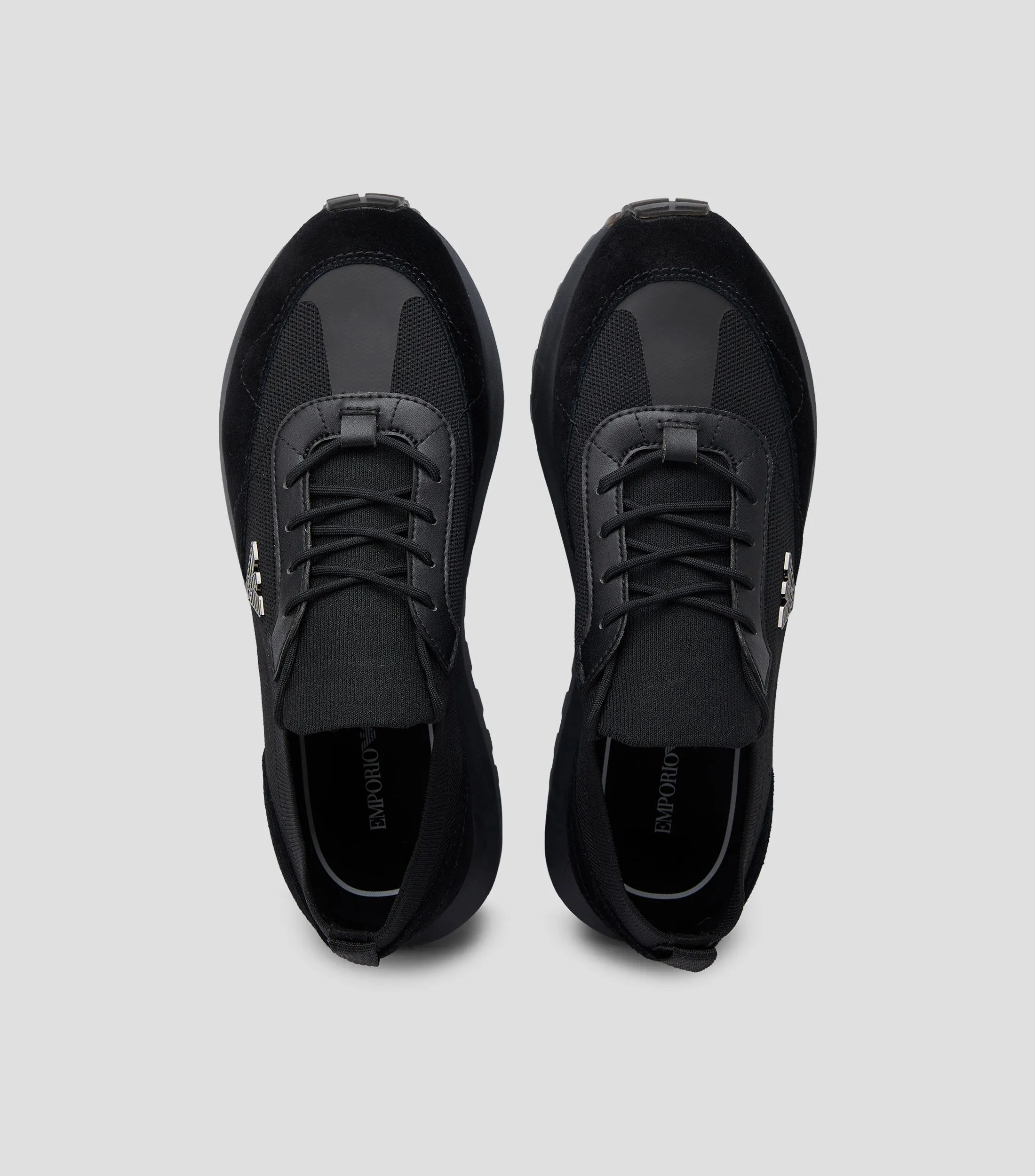 Emporio Armani Tenis Casuales con Logotipo Hombre