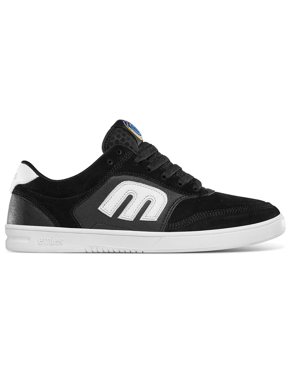 ETNIES The Aurelien - Negro/Blanco - Zapatos skateboard